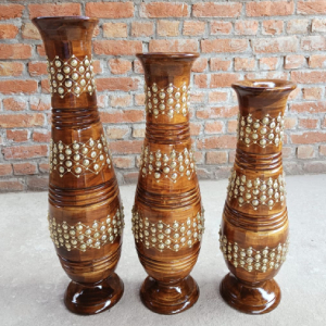 Decorative-Wooden-Flower-Pot-Set