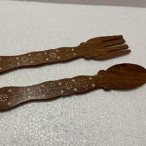 Wooden Baby spoons and Fork