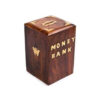 Wooden Butterfly Money Bank