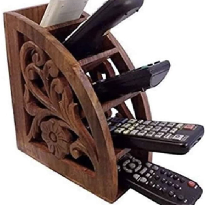 Wooden Remote stand for living room